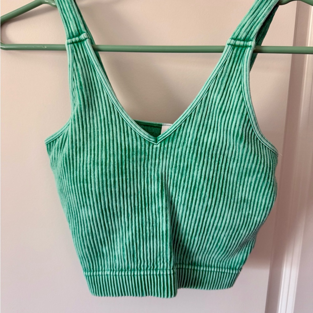 Mint Striped Women's Top